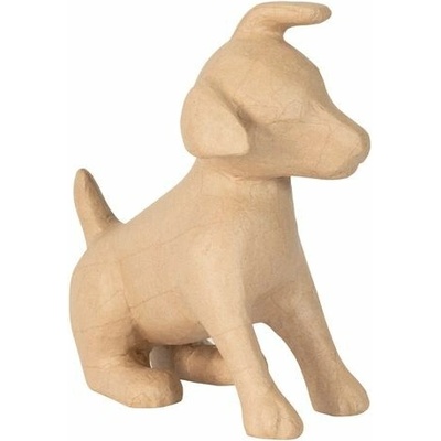 Décopatch Kartonový sedící pes Jack Russel 35 × 33 × 15 cm