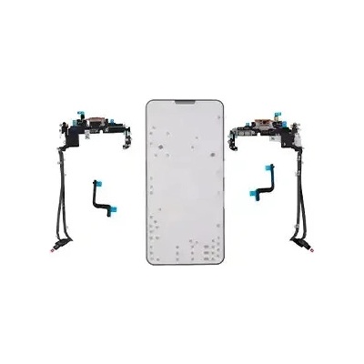 Nabíjecí obvod + Flex kabel iPhone 17 Pro Max – Genuine OEM – kosmická oranžová IPH1908