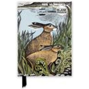 Flame Tree Publishing Angela Harding: Rathlin Hares (Foiled Blank Journal) | Flame Tree Publishing