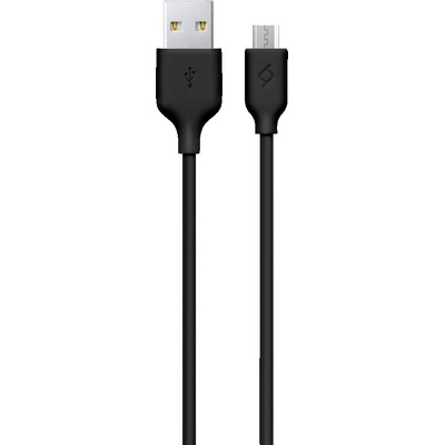 Ttec Кабел ttec - New, USB-A/Micro USB, 1.2 m, черен (8694470003672)