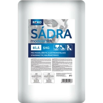 Sádra bílá 5 kg