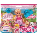 RSTA Кукла RS Toys - Софи, с 4 кученца и аксесоари (10224)
