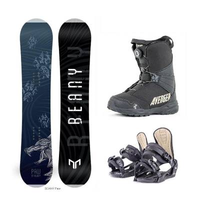 Beany Paw juniorský snowboard + Beany Junior vázání + Beany Avenger BS boty - 140 cm + S - EU 36-38