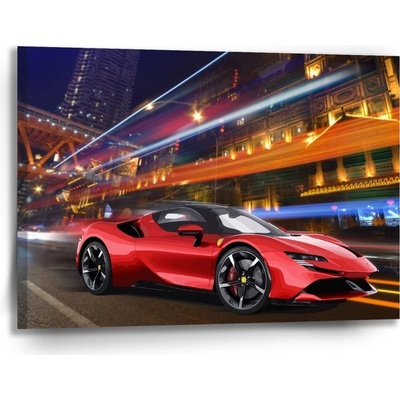 Sablio Obraz Ferrari na ulici - 90x60 cm