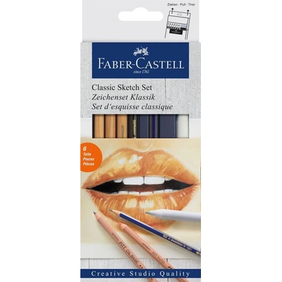Faber-Castell 82.1922 Комплект художествени моливи 6 бр (82.1922)