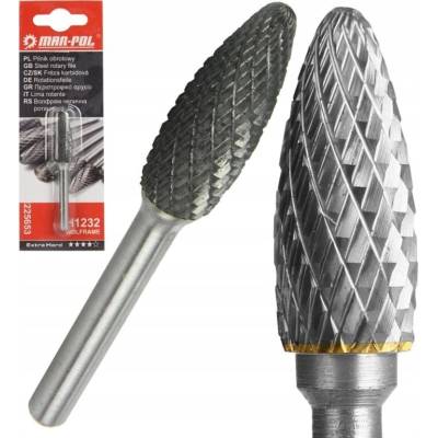 Fréza karbidová kůžel, stopka 6mm MAR-POL (H1232) M225653