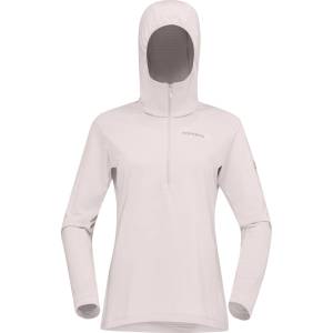 Norrøna Дамски поларен пуловер Norrøna Women's Falketind Warm1 Hood Fleece jumper - Oatmeal - размер XS (105-7309-0311)