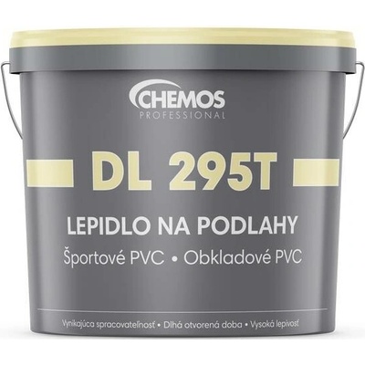 Chemos speciální disperzní lepidlo na PVC sportovní podlahy DL 295T 6 kg