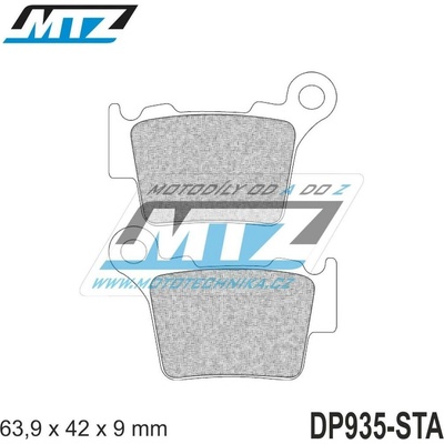 Destičky brzdové DP935-STA - směs Standard DP935-STA