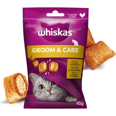 Whiskas Healthy Shine s kuracím mäsom 45 g