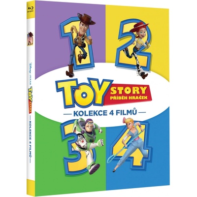 Toy Story Příběh hraček 1-4 kolekce 4BD