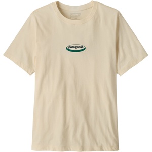 Patagonia Мъжка тениска Patagonia 95 Oval Logo T-Shirt - Undyed Natural - размер M (216-7985-0413)
