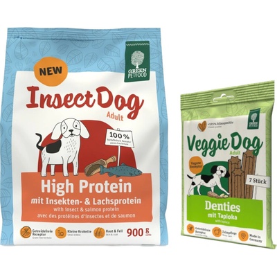 Green Petfood InsectDog High Protein 0,9 kg