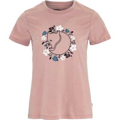 Fjällräven Дамска тениска Fjällräven Women's Fjällblomster Fox T-Shirt - Chalk Rose (916-6337-0114)