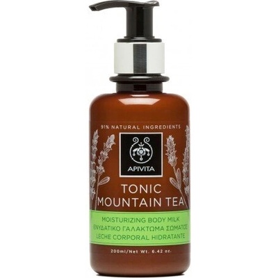 APIVITA Oсвежаващо мляко за тяло Планински чай , Apivita Tonic Mountain Tea , 200ml