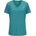 USA Pro Дамска тениска USA Pro The USA Pro Tech V Tee Ladies - Teal