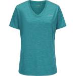 USA Pro Дамска тениска USA Pro The USA Pro Tech V Tee Ladies - Teal