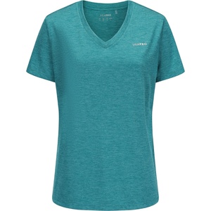 USA Pro Дамска тениска USA Pro The USA Pro Tech V Tee Ladies - Teal