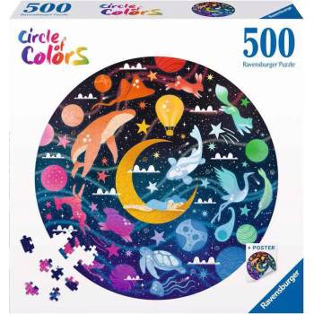 Ravensburger - Puzzle Circle of Colors: Dreams - 500 piese