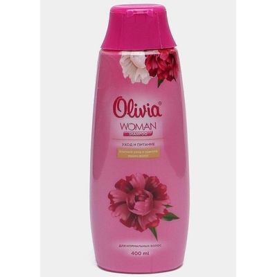 Olivia Шампоан за жени Подхранваща грижа за номрална коса, 400мл