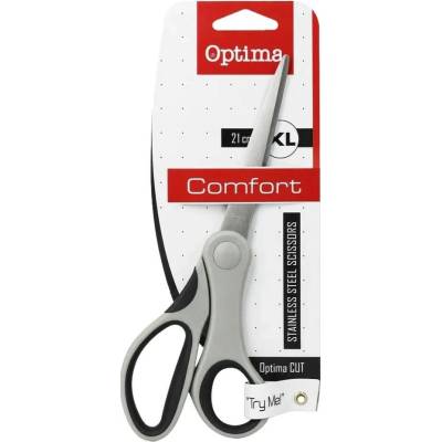 Kancelárske nožnice OPTIMA 20 cm, čierne 26351