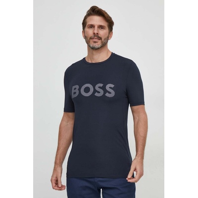 Boss Green Тениска Boss Green в синьо с принт 50506366 (50506366)