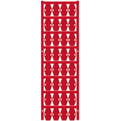 Weidmüller 1727770003 VT SFX 10/23 NE RT V0 značení kabelů Druh montáže: kabelové spony Potisknutelná plocha: 10 x 23 mm