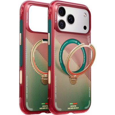TORRAS Калъф за iPhone 17 Pro Max - Ostand Q3 Air Series - Torras - Glory Slash
