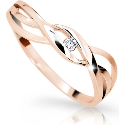 Danfil Dámský prsten v červeném zlatě 1620 Barva zlata: růžová