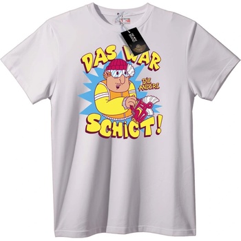 NOONEBRAND Тениска Това беше друга смяна - 2XL, Black