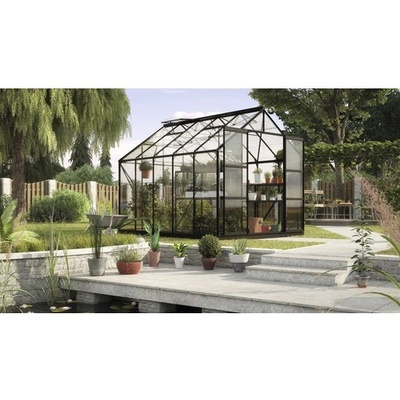 Vitavia Uranus 8300 skleněný 3 mm 257 x 321 cm černý + základový rám