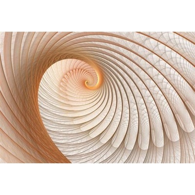 IMPOL TRADE 308P8 Fototapeta lastura hnedá rozmer 368 cm x 254 cm