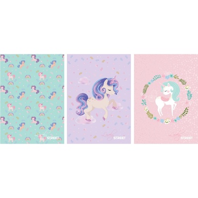 STREET Тетрадка Street, А5, бели листа, 54л, Lovely Tale (30041-А-LOVELY)