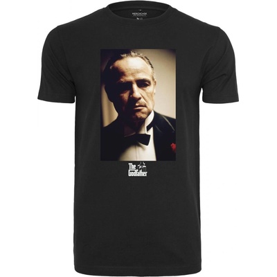 MERCHCODE Мъжка тениска Кръстникът Vito ''Godfather'' CorleoneUB-MC384-00007 - Черен, размер XXL