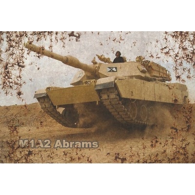 Ceduľa Tank Abrams M1A2