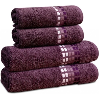 Bellatex ručník DARWIN fialová 50 x 100 cm