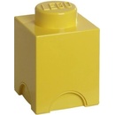 LEGO® úložný box 12,5 x 12,5 x 18 cm žltá