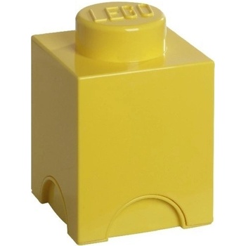 LEGO® úložný box 12,5 x 12,5 x 18 cm žltá