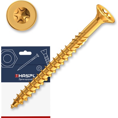 HASPL Vrut konstrukční 3,5x25 zápust.hl. TX15 ZZ sáček-50ks