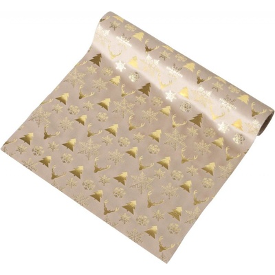 Boltze Home Polyesterový běhoun s vánočním motivem NAINA 152x35 cm