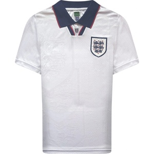 Score Draw Футболна фланелка Score Draw Score Draw England Home Shirt 1993/94 - White/Blue