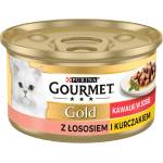 Gourmet Purina Gourmet Gold сьомга/пиле в сос 85 г