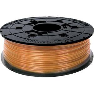 XYZprinting Консуматив за 3D принтер XYZ printing RFPLBXEU07E, PLA Filament, 1.75 mm, 600, Clear TANGERINE (3D-XYZ-PLA-600GR-CLR-TAN) - hits