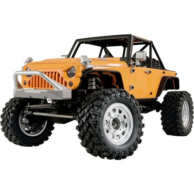 Amewi Hyper Go SC+ Scale Crawler FOC bezkefkový RC model auta elektrický crawler 4WD 4x4 RtR 2,4 GHz so svetelným 1:12
