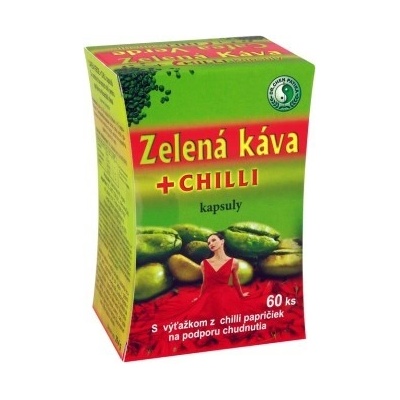 Dr. Chen Zelená káva a chilli K157 60 kapsúl