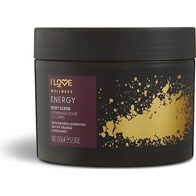 I love... Wellness Energy povzbudzujúci telový peeling 350 g