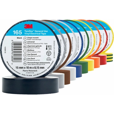 3M Temflex 165 Izolační elektroizolační páska 10 ks