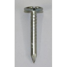 Hřebíky do krytiny pozinkované 2,5 x 20 mm s velkou hlavou / 2,5 kg