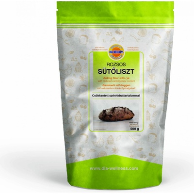 Dia Wellness Ražná múka na pečenie 0,5 kg