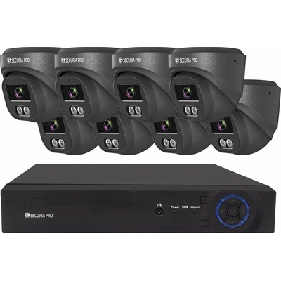 SONY Securia Pro NVR8CHV8S B DOME smart čierny